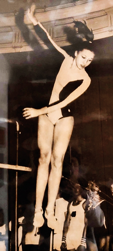 Carla Wieser ist  Südtirols einzige Olympiateilnehmerin im Kunstturnen