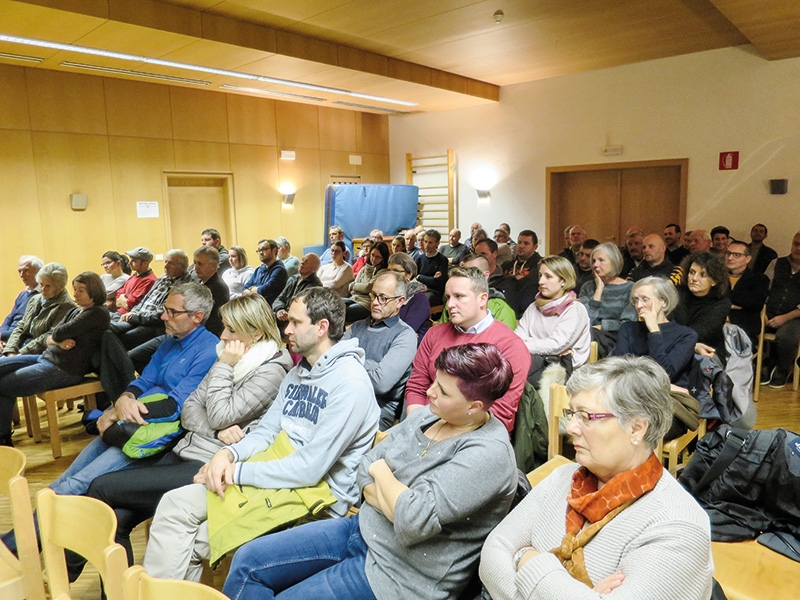 Bei der Bürgerversammlung in Vetzan gab es ausführliche Informationen und breite Diskussionen. 