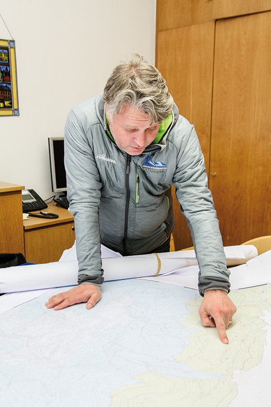 Georg Altstätter, BM von Martell und Präsident des Führungsausschusses NP Stilfserjoch: „Fehlerhaftes Kartenmaterial“