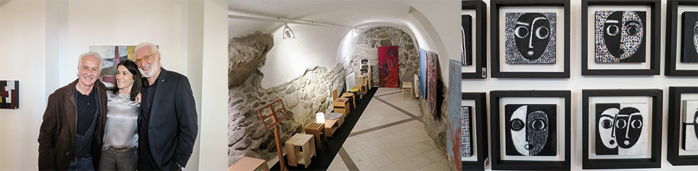 Ausstellung 3D in der Galerie am Pfarrplatz Meran bis am 25.10.2019 von Brigitte, Wolfgang und Walter Dietl. Die Ausstellung ist geöffnet von Montag bis Freitag: 10 – 12 und 15 – 18 Uhr, am Samstag von 10 – 13 Uhr.