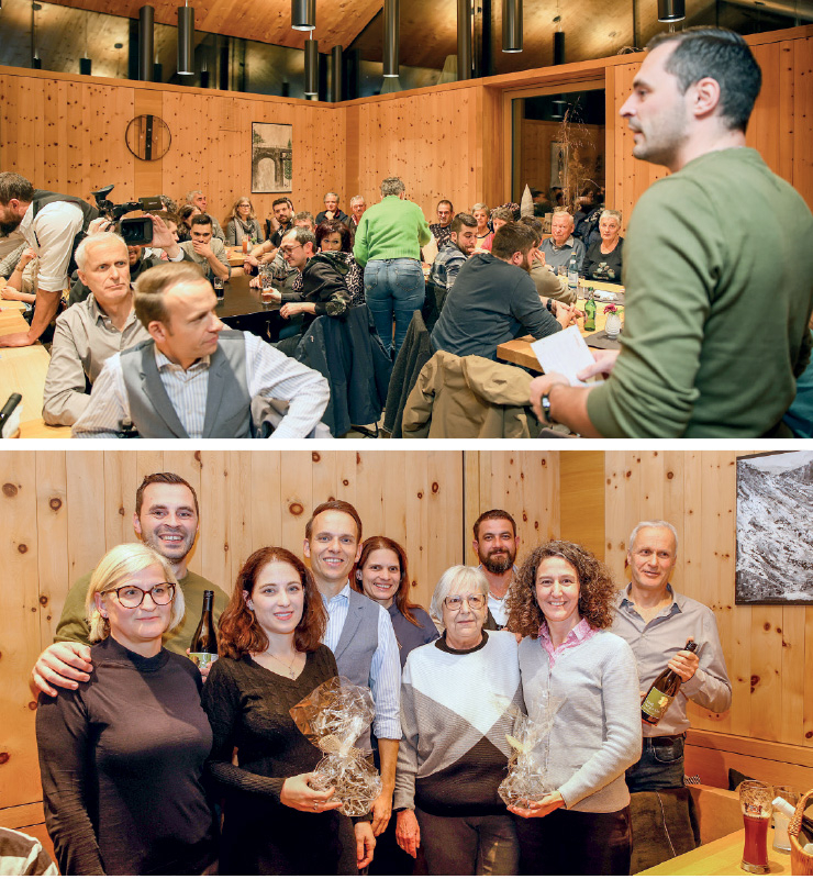 STF-Wahlfeier in Göflan
