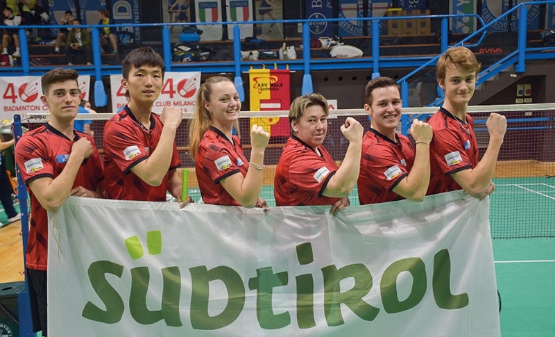 v.l.: Julien Carraggi, Tonni Zhou, Judith Mair, Maria Luisa Mur, Kevin Strobl, Lukas Osele