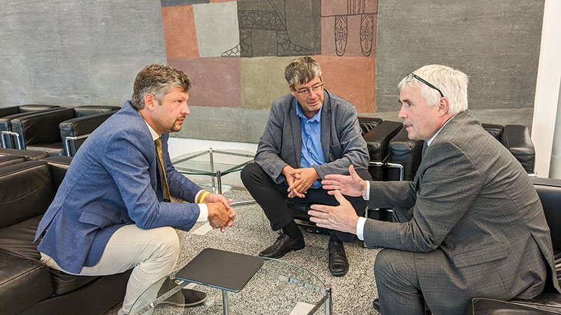 Daniel Alfreider, Albrecht Plangger und Josef Noggler