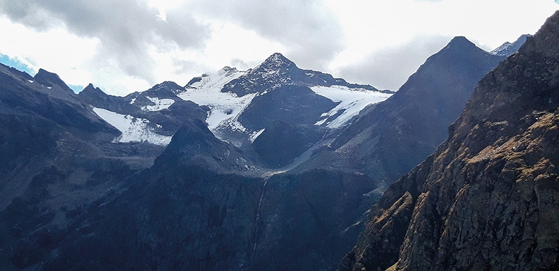 Gletscherstand im Laaser Tal im August 2018