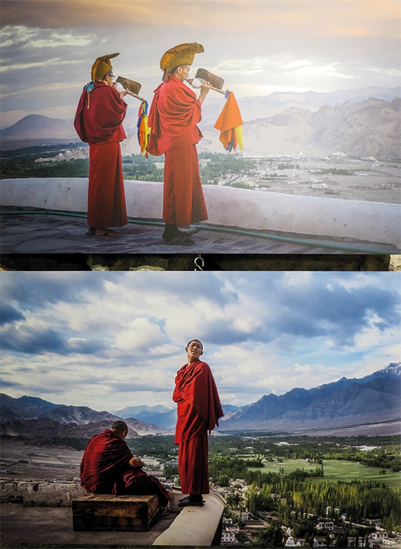 Wolfgang Niederhofer und Luca De Giorgi zeigen ihre beeindruckenden Fotos von Landschaften, Gebäuden und Menschen aus Ladakh, einem Territorium im Nordwesten von Indien, geprägt durch die buddhistische Kultur und das trockene Hochgebirgsklima. Bis Ende Juni ist die Ausstellung in der Bibliothek Schlandersburg zu sehen.
