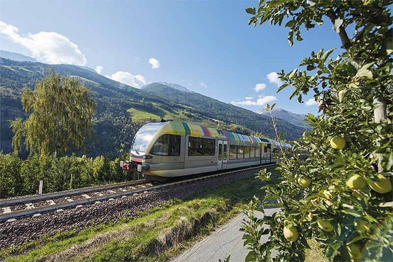 Vinschger Bahn fährt wieder auf ganzer Linie. (Foto: LPA/STA)