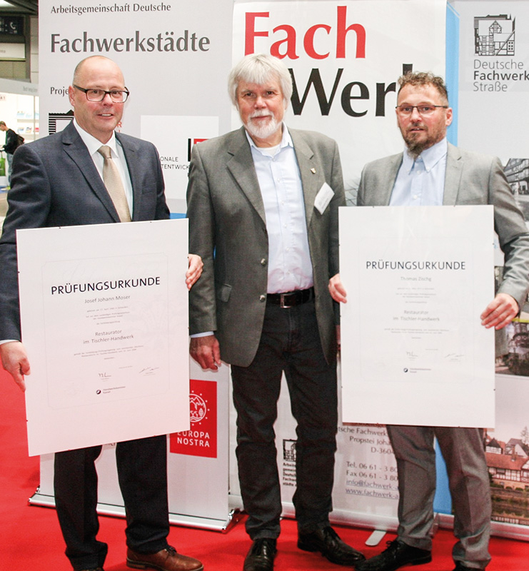 v. l.: Josef Moser, Dipl.-Ing. Gerwin Stein, Thomas Zischg