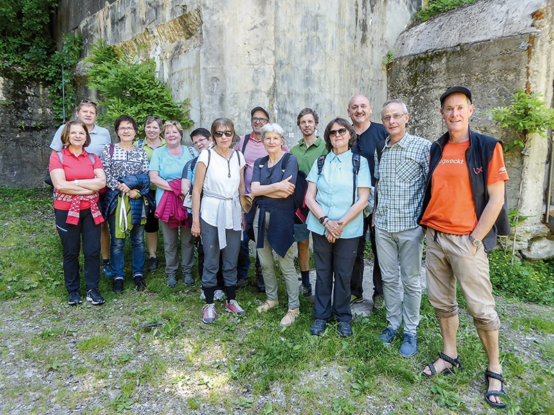 Bunkerten neue Impulse  v.l. Kathi Donà, (Ba Kastelbell) Ludwig Fabi, (Bezirksservice Vinschgau), Sibille Tschenett, (Ba Mals)  Brigitte Schönthaler, (Ba Laas), Helga Pircher, (Ba Kastelbell), Rosa Prieth (Ba Glurns), Helga Rechenmacher (Ba Prad), Johann Thoman (Ba Kortsch), Adelina Wallnöfer (Ba Prad), Stefan Fabi (Ba Marling), Margret Wegmann (Ba Glurns), Werner Stuppner (Ba Marling), Elmar Prieth (Ba Glurns), Markus Breitenberger (Bezirksservice Burggrafenamt)
