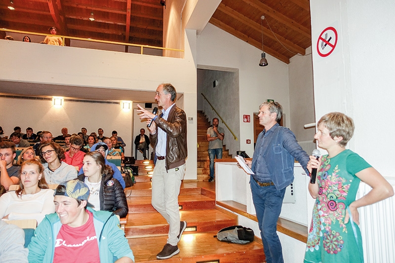 Facharzt für Komplementärmedizin Christian Thuile, Wintersport-Koordinator Roland Brenner und Sportpsychologin Heike Torggler