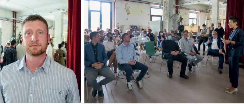 Das sanierte und gut eingerichtete Versorgungsgebäude der ehemaligen Drususkaserne in Schlanders ist zu einem inspirierenden Umfeld für kreative Köpfe geworden, um Neues auszuprobieren und innovative Zukunftsprojekte zu entwickeln. Starthilfe gab es durch ein EU-Projekt, koordiniert vom Projektleiter Hannes Götsch.  