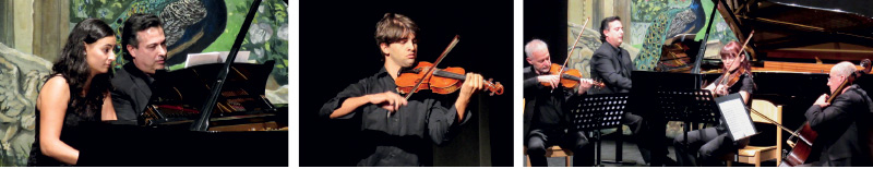 v. l.: Flora Stecher Alonso Lilo und Giacomo Battarino; Niccoló Ampezzan; Marcello Defant, Giacomo Battarino, Lisa Burger und Renzo Sbrissa 