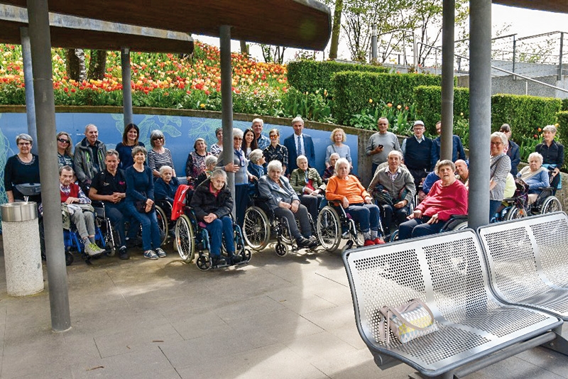 Der Besuch der Gärten von Schloss Trauttmansdorff wird für alle beteiligten aus dem Alltag nachhaltig herausragen
