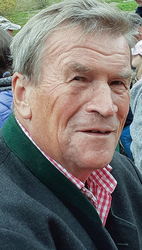 „Hier in Sulden fühle ich mich wirklich daheim“, sagt der 80-jährige Franz Volgger