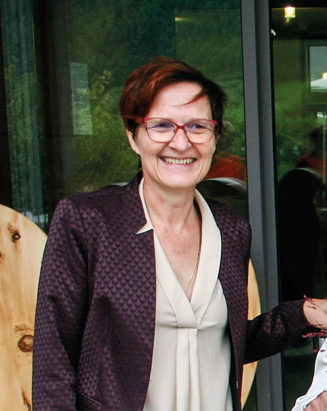 Sibille Tschenett, Direktorin Wohn- und Pflegeheim von Laas und Schluderns und Ideatorin von „Kinästhetics bewegt Vinschgau“