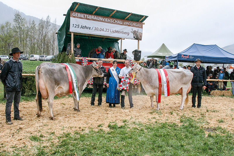 die Brow Swiss Sieger nach dem Finale