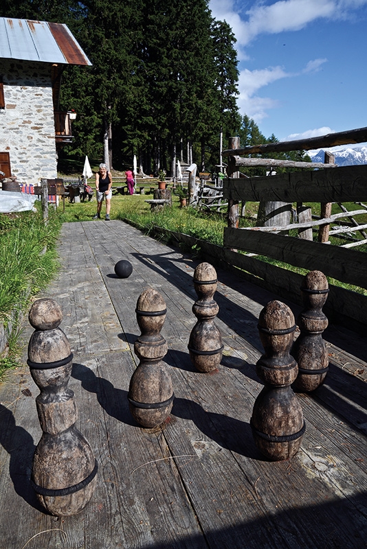 Auf der Alt-Alm am Tomberg.