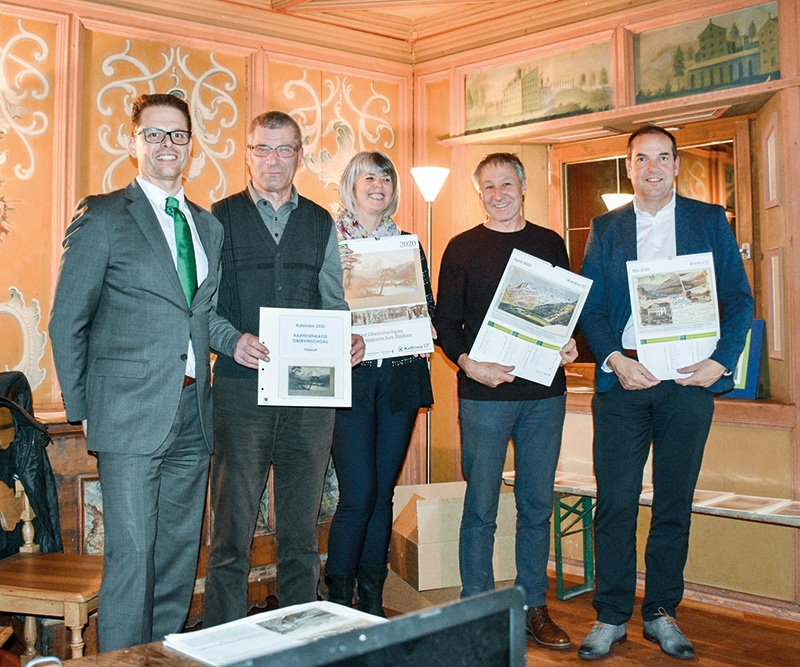 v.l.: Direktor Markus Moriggl, Sebastian Felderer, Helene Dietl Laganda, Thöni Wolfgang, Marketingleiter Stecher Gerhard