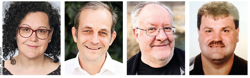 Mit Verena Tröger, Dietmar Spechtenhauser, Oswald Angerer und Reinhard Spechtenhauser stellen sich vier BM-Kandidaten in Laas den Vorwahlen