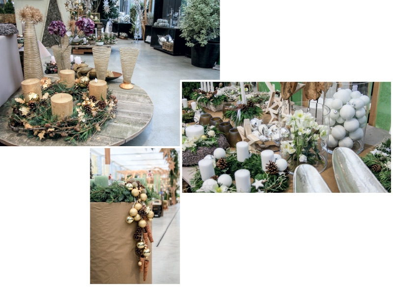 Traditionelle und modern gestaltete  Adventskränze mit der stilsicheren Hand der Floristen gebunden Gärtnerei Schöpf, Vetzan:  Montag bis Freitag 8 – 12 und 14 – 19 Uhr, Samstag 8 – 12 und 14 – 17 Uhr