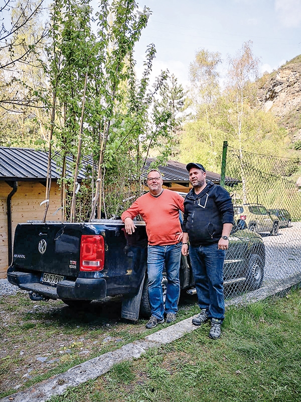 Othmar Patscheider (Schluderns) und Erich Blaas (Matsch)