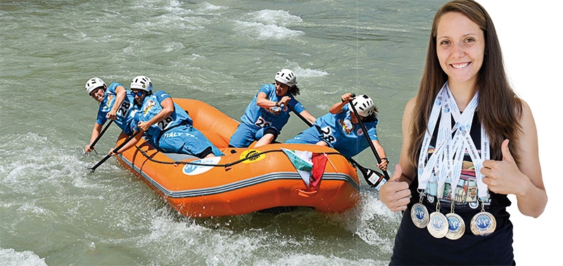 Dorothea Oberhofer aus Martell war Mitglied der italienischen Frauennationalmannschaft bei der Rafting Weltmeisterschaft in der Türkei. Zusammen mit ihrer Gruppe wurde sie in vier verschiedenen Disziplinen Vizeweltmeister.