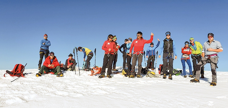 „Hier in Sulden fühle ich mich wirklich daheim“, sagt der 80-jährige Franz Volgger