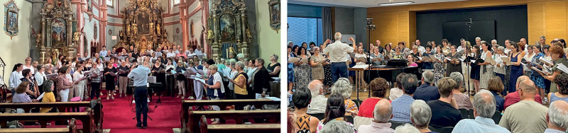 Die traditionelle Chor- und Stimmbildungswoche des Südtiroler Chorverbandes wurde mit einem Konzert und einem Wortgottesdienst abgeschlossen. 