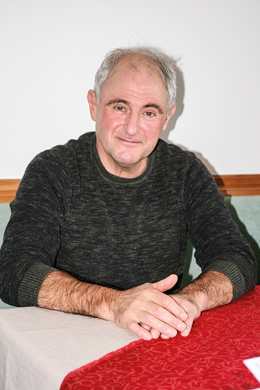 Roland Ruepp, geb. 1965, Schluderns.  Seine Sportmöglichkeiten sind derzeit durch die Coronakrise eingeschränkt.