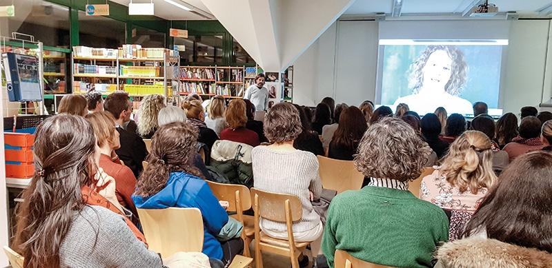 Referent Schwienbacher Lukas, Koordinator Fachstelle Gewaltprävention, Eltern und Interessierte