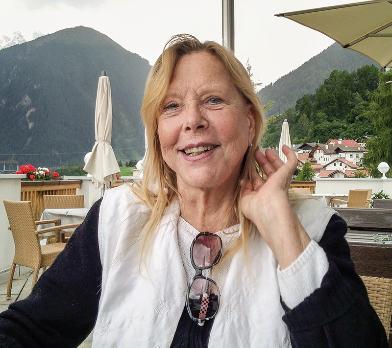 Maria Ricky Herzl, besser bekannt als die “Vinschger Edelweisslady“