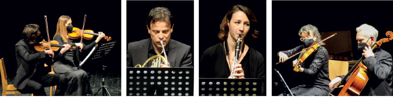 Der Konzertverein Musica Viva Vinschgau lud am 30. Jänner das Amarida Ensemble mit dem Streichquartett und dem Hornisten Alexander Perathoner und der Klarinettistin Andrea Götsch ins Kulturhaus von Schlanders. 