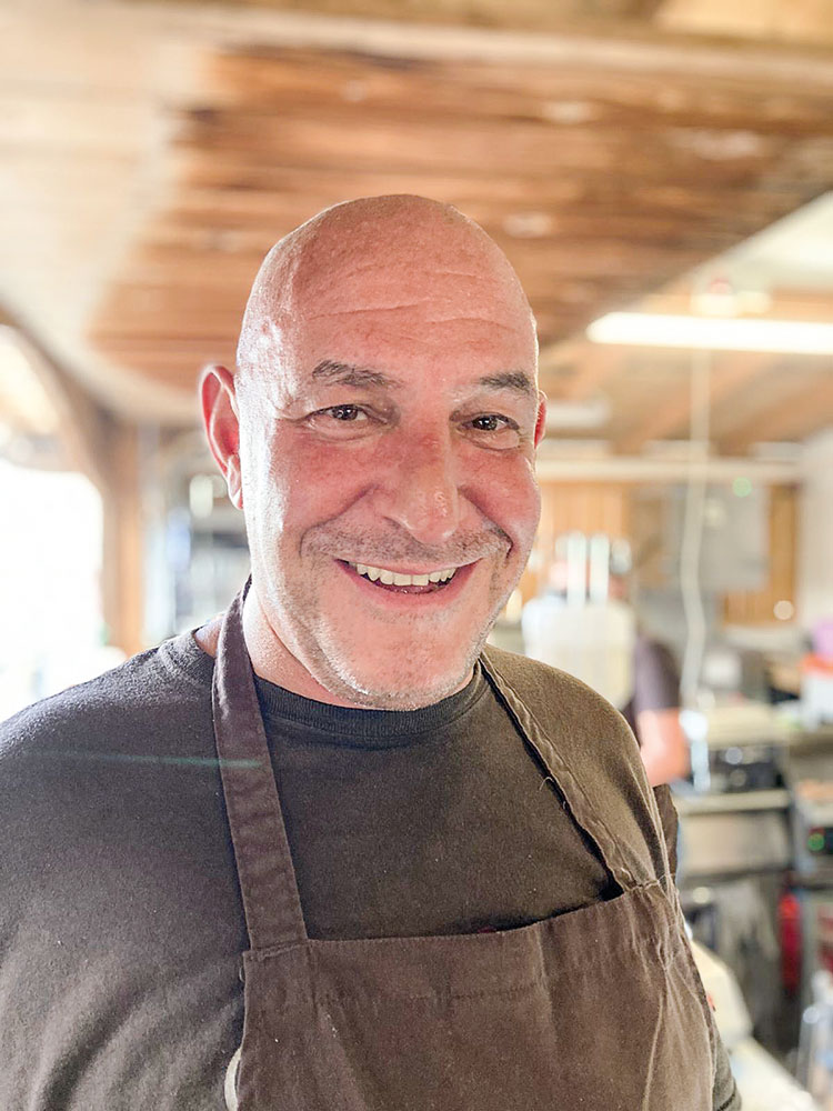 im Porträt der Chef der Küchenbrigade Daniele Luca