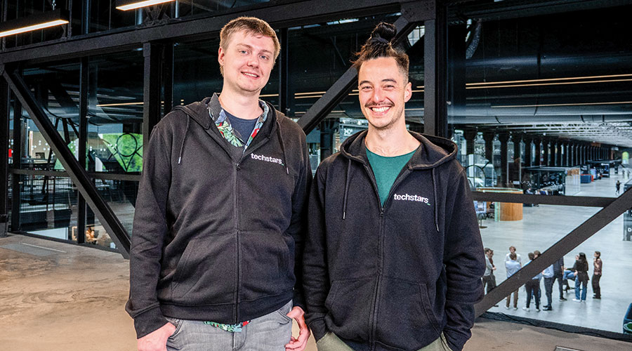 Edwin Pircher und Michael Chang