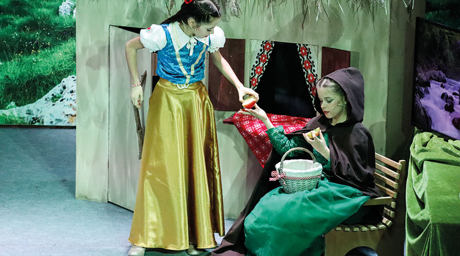 das Schneewittchen und die böse Königin