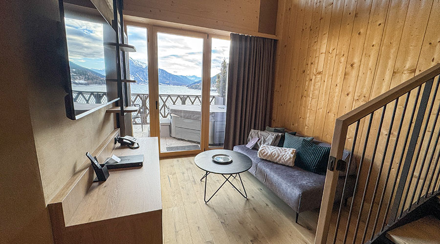 doppelstöckige Premium-Suite