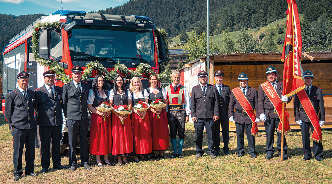 Segnung des FF-Fahrzeugs
