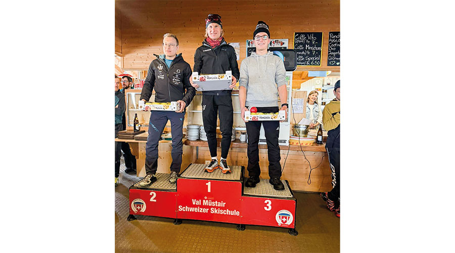 Herren beim ersten Rennen des Dynafit Vinschgau Cup