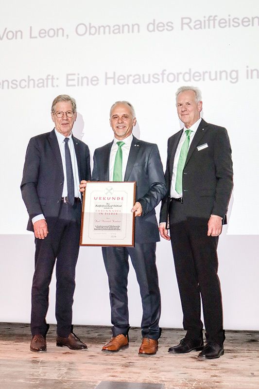v. l. Herbert Von Leon, Karl Heinz Kuntner und Werner Platzer