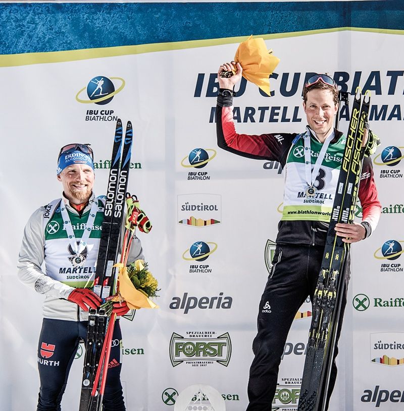 Lars Helge Birkeland siegte knapp vor Erik Lesser, der wenige Tage später zum Deutschen WM Helden wurde