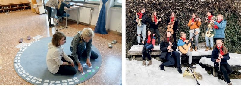 Im Schulsprengel Schanders gibt es an der Grundschule und an der Mittelschule Montessori Klassen. In der Mittelschule gibt es Klassen mit musikalischer Ausrichtung. Nähere Informationen dazu gibt es in Videofilmen auf der Homepage.