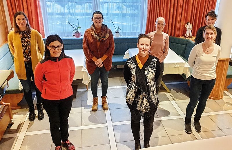Neue Vorstandsmitglieder der KFS-Zweigstelle Schluderns
