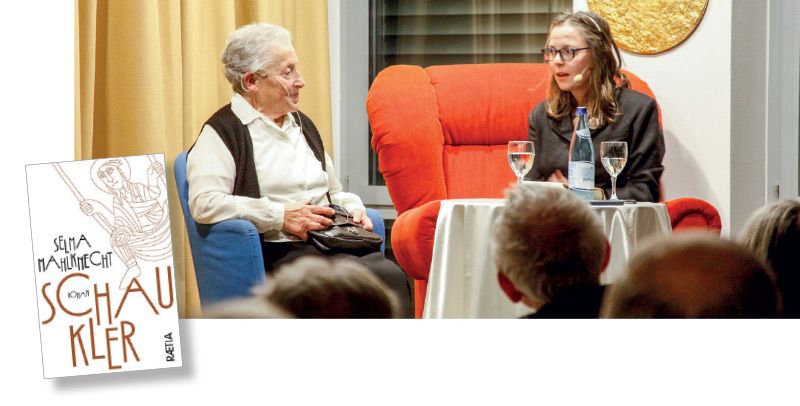 Die Autorin Selma Mahlknecht (rechts) im Gespräch mit Maria Gerstgrasser: „So ist es gewesen.“