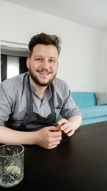 Thomas Ortler aus Glurns: Ein sympathischer junger Mann, der klare Ideen gewissenhaft verfolgt.