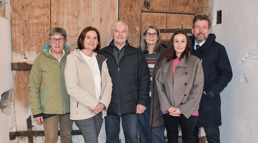 v. l.: Gabriela Tscholl, Melanie Traut, Heinz Staffler, Veronika Traut, Sonja Ilmer und Gerhard Rinner