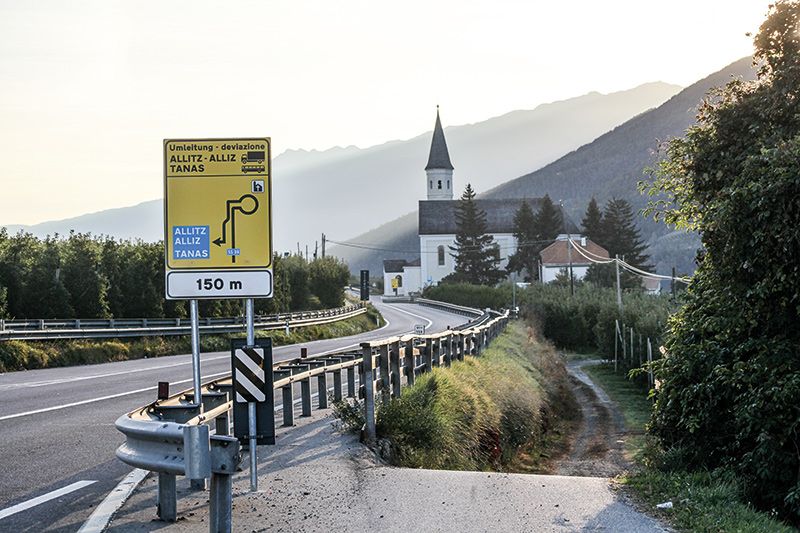 LR Alfreider: Die fehlende Ausfahrt Allitz/Tanas an der SS38 stellt keine „verkehrspolitische Schwierigkeit“ dar.“