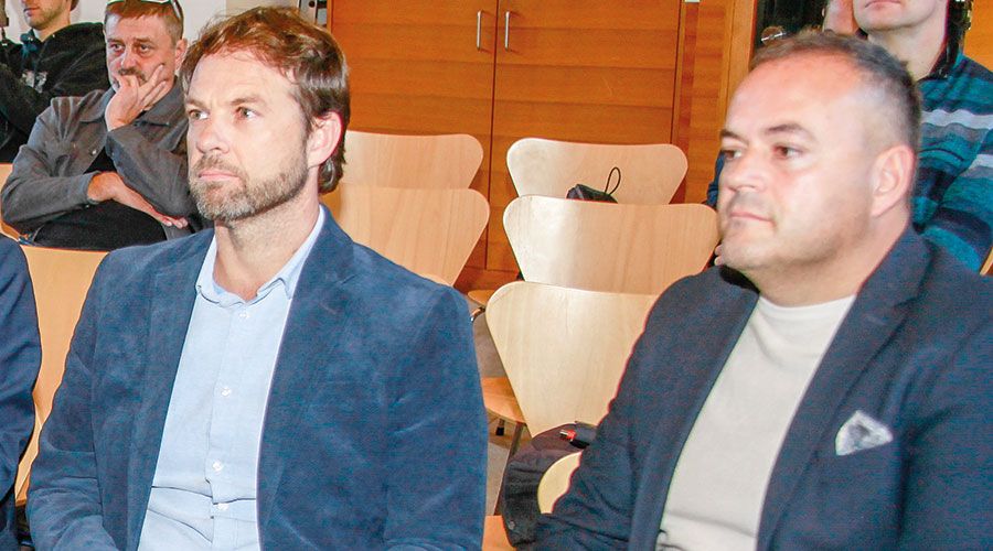 Michael Wunderer erklärte die Software für das „virtuelle Kraftwerk“ und die Implementierung von Smard Grid in 9 Gemeinden Mauro Dalla Barba erläuterte die Energiegemeinschaft Vinschgau EVi