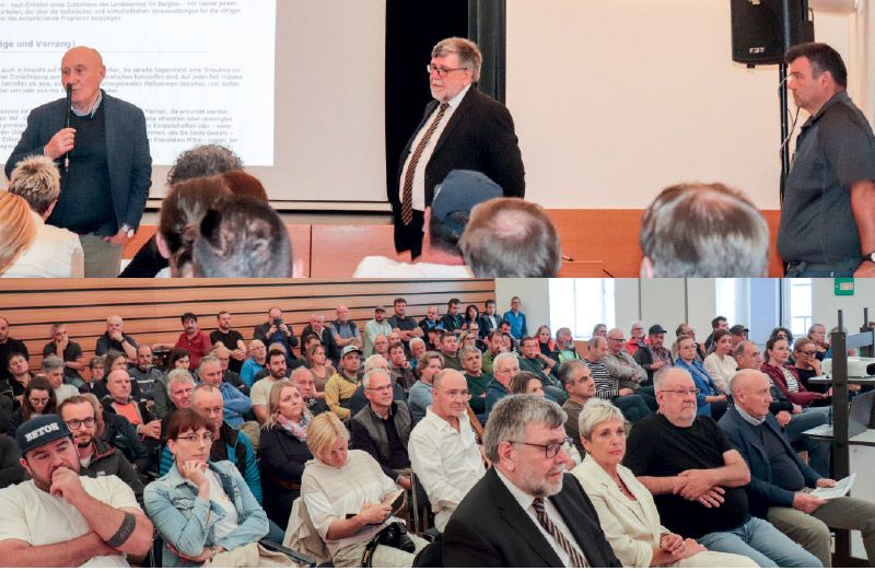 „Komplexe Probleme in seine Teile zerlegen.“ Gottfried Tappeiner; „Über die Position und Dicke des Marmors gibt es keine Diskussion. Diese sind durch Karten belegt.“  Volkmar Mair; „Es ist unsere Pflicht alles anzuschauen. Wir werden alles herlegen und wir opfern sicher nicht das Laaser Tal.“ Othmar Thaler