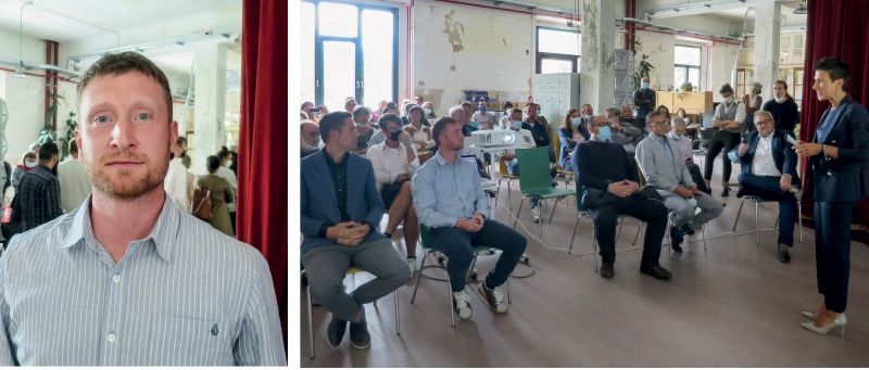 Das sanierte und gut eingerichtete Versorgungsgebäude der ehemaligen Drususkaserne in Schlanders ist zu einem inspirierenden Umfeld für kreative Köpfe geworden, um Neues auszuprobieren und innovative Zukunftsprojekte zu entwickeln. Starthilfe gab es durch ein EU-Projekt, koordiniert vom Projektleiter Hannes Götsch.