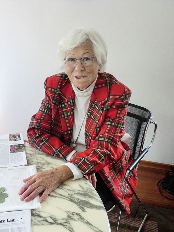 Die gebürtige Schlanderserin Elfriede Maria Mulser hat vieles zu erzählen