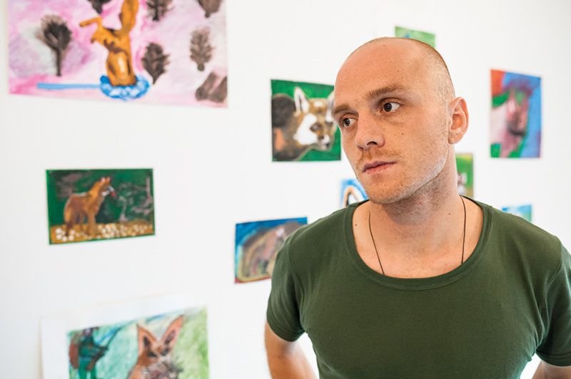 Der Nachlass des Künstlers Sven Sachsalber, am 13. Dezember 2020 im Alter von 33 Jahren verstorben - soll mit Unterstützung des Landes Südtirol gesichert werden. Foto: Ludwig Thalheimer